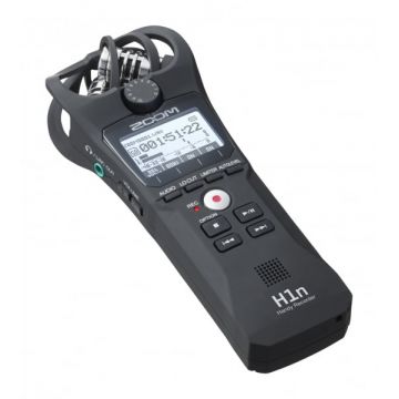 Pachet Zoom H1n 2 intrari recorder portabil cu microfoane built-in si protectie anti-vant