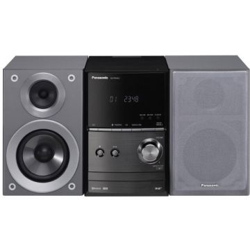 Panasonic Microsistem audio Panasonic SC-PM602EG-S, 40W, USB, Bluetooth, Argintiu