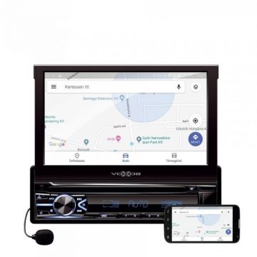 Radio FM auto touchscreen TFT LCD 7 inch, mirrorlink, slot USB/SD, telecomanda