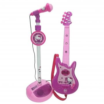 Reig musicales - Set chitara cu microfon, Hello Kitty