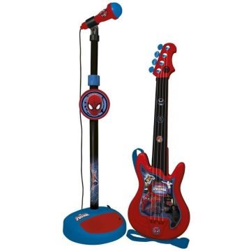Reig musicales - Set chitara cu microfon, Spiderman