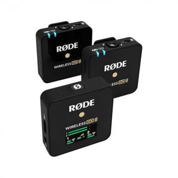 Rode Wireless GO II Sistem Microfon Wireless Dual cu 2 buc Lavaliere Go
