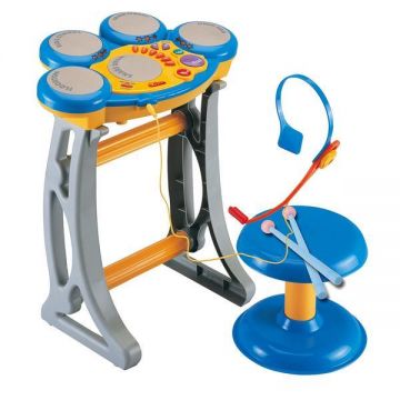 Set Tobe pentru copii Rock'n Roll, cu scaunel si microfon