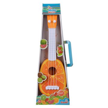Simba - INSTRUMENT MUZICAL UKULELE CU DESIGN DE PORTOCALA