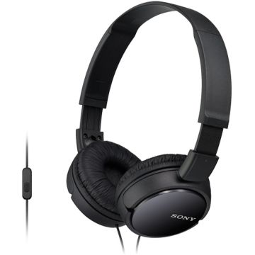 Sony Casti Stereo Sony MDRZX110B, Jack 3.5mm, Negru