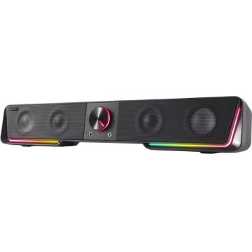 Speed Link Soundbar SpeedLink Gravity SL-830200-BK, 2.0, 12 W, USB, Bluetooth, Negru