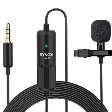 Synco S8 lavaliera cu fir 8m