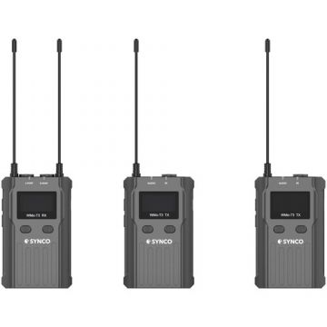 Synco WMic-T3 lavaliera wireless UHF dubla