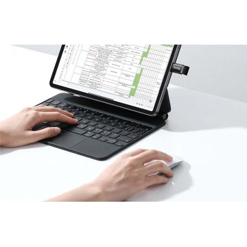 Adaptor USB-C la USB Baseus OTG Ingenuity, 10 Gbps, Negru