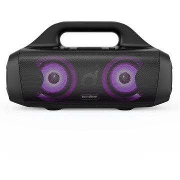 Anker Boxa portabila Anker Soundcore Select Pro, 30W, BassUp, Lumini LED, IPX7, Negru