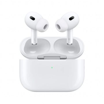 Apple Casti True Wireless Apple AirPods Pro 2 cu MagSafe Case (USB-C) 2023, Bluetooth, ANC, Wateproof IP54, Touch Control, Alb