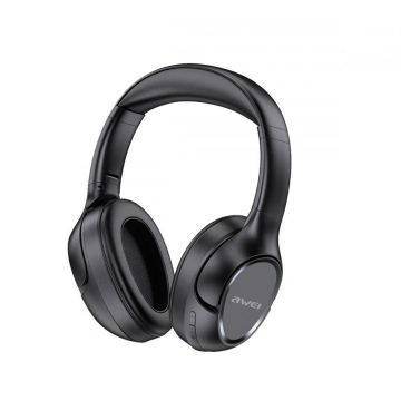 AWEI Casti Awei A770BL Bluetooth, Fara Fir, Negru