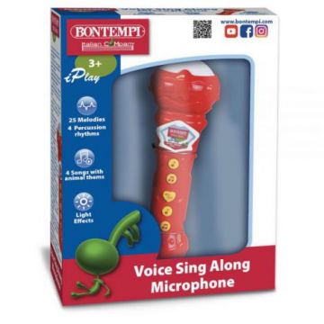 Bontempi Microfon Karaoke Cu Efecte Luminoase