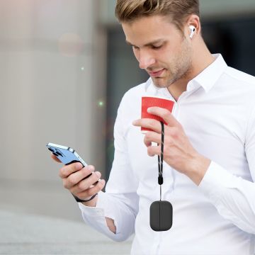 Carcasa DuxDucis Plen compatibila cu Apple AirPods Pro / Pro 2 Black