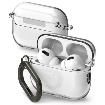 Carcasa Ringke Hinge compatibila cu Apple AirPods Pro / Pro 2 Clear