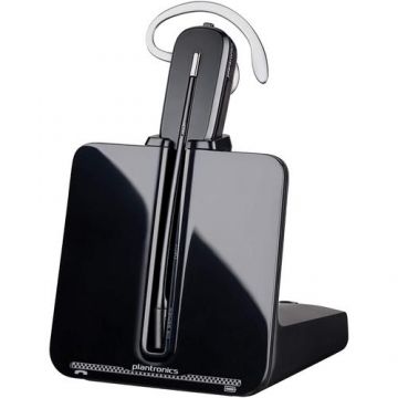 Casca Bluetooth Plantronics CS540 Adaptor APS-11, Stand de incarcare (Negru)