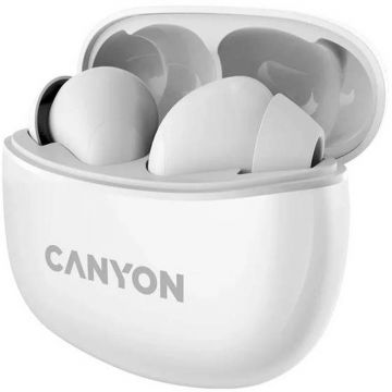Casti Canyon TWS5, Wireless Stereo, White Casti Canyon TWS5, Wireless Stereo, White