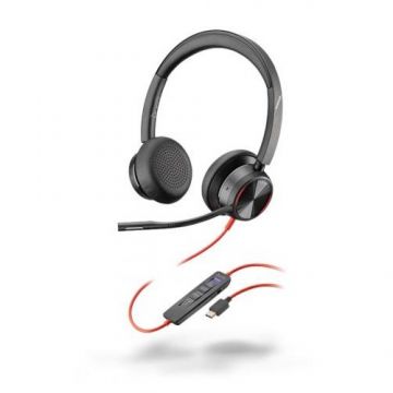 Casti cu microfon BlackWire 8225 USB-C Black
