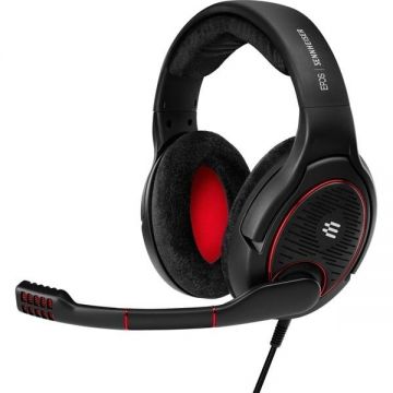 Casti Gaming Stereo 28kHz 116dB Cablu 3m 773g Unilateral Negru/Rosu Casti Gaming Stereo 28kHz 116dB Cablu 3m 773g Unilateral Negru/Rosu