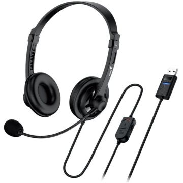 Casti Genius On-Ear, HS-230U Black
