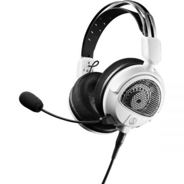 Casti Stereo Jack 3.5mm 20kHz 45Ω 98dB 45mm Negru/Alb Casti Stereo Jack 3.5mm 20kHz 45Ω 98dB 45mm Negru/Alb