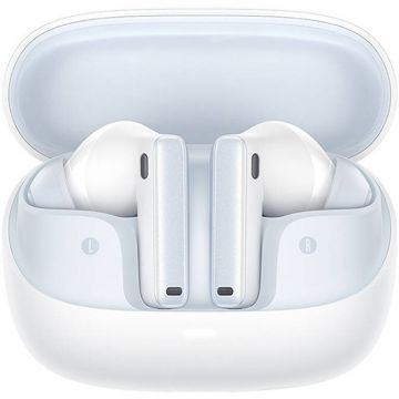 Casti Bowie M2s, Bluetooth 5.3, 400 mAh, Cablu USB-C inclus, Alb
