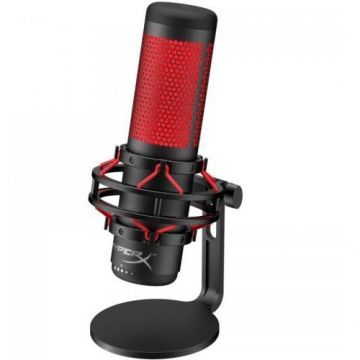 HP Microfon HP HyperX Q귊st, Black-Red