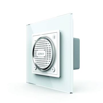 Livolo Boxa Bluetooth cu Rama din Sticla, Alb Livolo Boxa Bluetooth cu Rama din Sticla, Alb