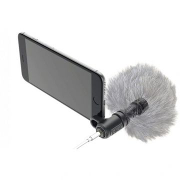 Microfon Cu Camera Video 100Hz 34g Cu Mufa 3.5mm Negru