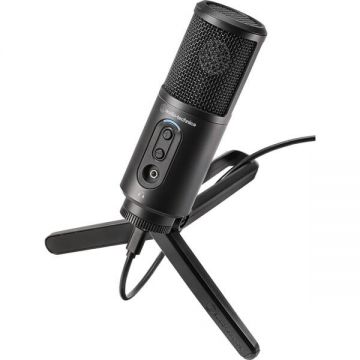 Microfon Cu Fir Cu Condensator 366g Negru