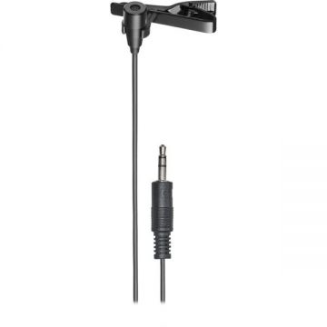 Microfon Cu Fir Cu Condensator Clip On Omnidirectional 50Hz 6g Negru Microfon Cu Fir Cu Condensator Clip On Omnidirectional 50Hz 6g Negru
