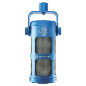 Microfon Dinamic Supercardioid 50 - 15000Hz ≤600Ω 50 dB +/- 2dB Albastru