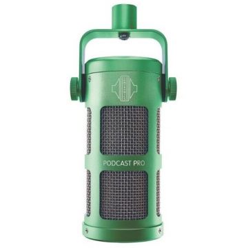 Microfon Dinamic Supercardioid 50 - 15000Hz ≤600Ω 50 dB +/- 2dB Verde