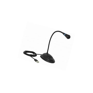 Microfon USB Gooseneck Negru