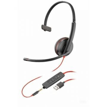POLY Casca Call Center Plantronics Blackwire C3215 Usb-A Monoaural