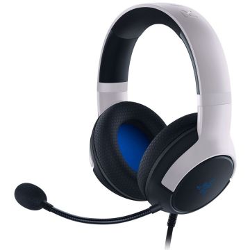 Razer Casti de gaming cu fir Razer Kaira X pentru Playstation 5, conector jack de 3,5 mm