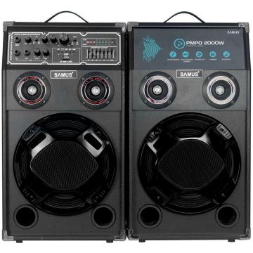 Samus Set boxe audio Samus Twin Sound 10, 2000W, negru