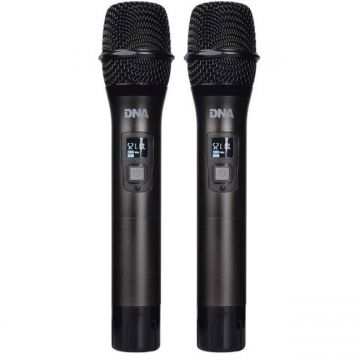 Sistem De Microfon Wireless 30 - 20000Hz 2 x AA 96dB Fara Fir Negru Sistem De Microfon Wireless 30 - 20000Hz 2 x AA 96dB Fara Fir Negru
