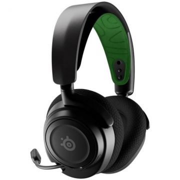 STEELSERIES Casti gaming SteelSeries Arctis Nova 7X, Negru/Verde