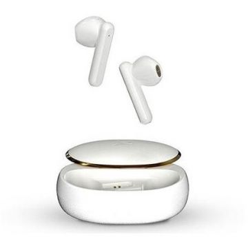 Allview Casti True Wireless Allview Soul AV1, Bluetooth, ANC, Touch Control, Alb
