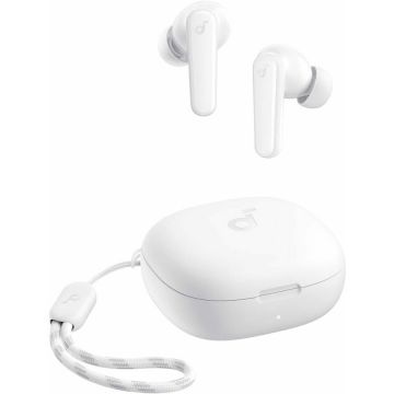 Anker Casti True Wireless Anker SoundCore R50i, Bluetooth 5.3, autonomie 30H, Alb