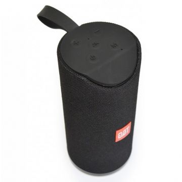 Boxa Portabila Bluetooth-Wireless TG113, Splashproof, Microfon Hands Free, TF Card, Aux-in, Radio FM, negru
