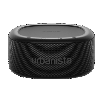 Boxa portabila Urbanista Malibu, Bluetooth, True Wireless, incarcare solara/USB-C, 20W, Bluetooth 5.2, Waterproof IP67 (Negru)