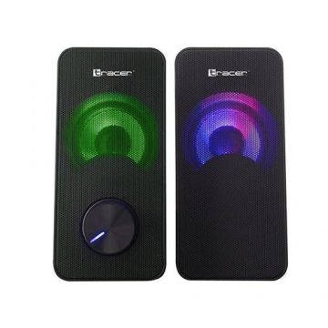 Boxe 2.0 Tracer Loop RGB, Negru Boxe 2.0 Tracer Loop RGB, Negru