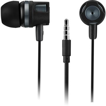 Canyon Casti stereo cu microfon Canyon, Gri inchis Canyon Casti stereo cu microfon Canyon, Gri inchis