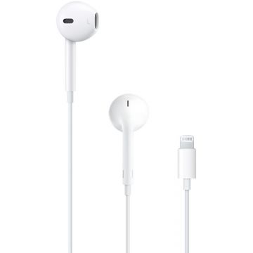 Casti Apple In-Ear, EarPods with Lightning Connector Remote and Mic MMTN2ZM/A