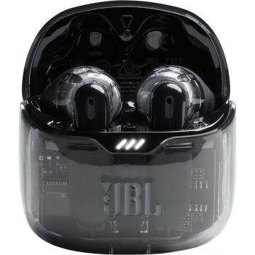 Casti audio in ear JBL Tune Flex, True Wireless, Bluetooth, Noise Cancelling, IPX4, Negru Transparent Casti audio in ear JBL Tune Flex, True Wireless, Bluetooth, Noise Cancelling, IPX4, Negru Transparent