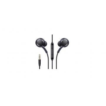 Casti Audio pentru AKG Samsung S10, S10+, S9, S9+, S8, S8+, Jack, AKG EO-IG955, microfon, Negre