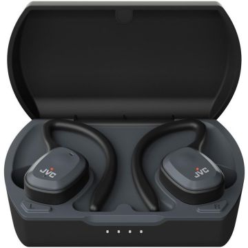 Casti Bluetooth HA-ET45T-B Wireless Sport Negru Casti Bluetooth HA-ET45T-B Wireless Sport Negru