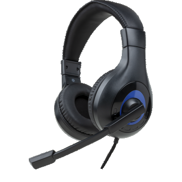 Casti gaming BigBen PS5 Official Headset V1, Microfon, Jack 3.5 mm (Negru)